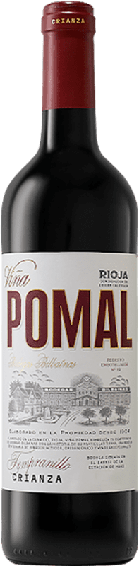 8,95 € | Красное вино Bodegas Bilbaínas Viña Pomal старения D.O.Ca. Rioja Ла-Риоха Испания Tempranillo 75 cl