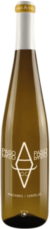 4,95 € Free Shipping | White wine Volver Paso a Paso Joven I.G.P. Vino de la Tierra de Castilla Castilla la Mancha Spain Macabeo, Verdejo Bottle 75 cl
