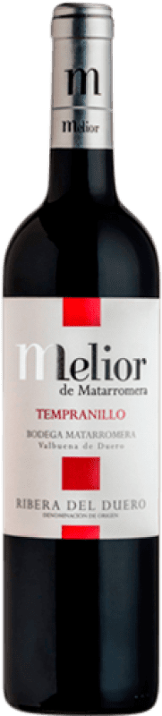 16,95 € | 红酒 Matarromera Melior 橡木 D.O. Ribera del Duero 卡斯蒂利亚莱昂 西班牙 Tempranillo 瓶子 Magnum 1,5 L