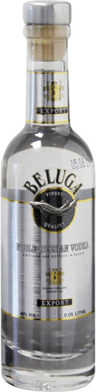 送料無料 | ウォッカ Mariinsk Beluga ロシア連邦 ミニチュアボトル 5 cl