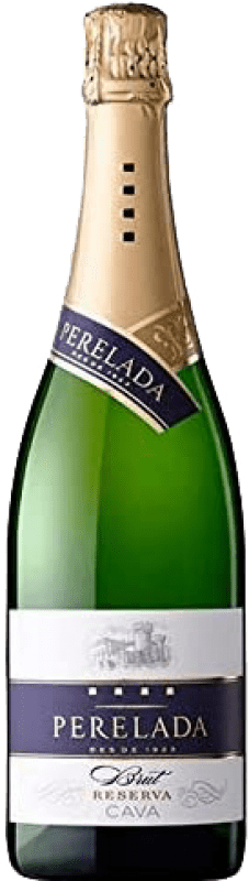 6,95 € | 白起泡酒 Perelada 香槟 预订 D.O. Cava 加泰罗尼亚 西班牙 Tempranillo, Merlot, Syrah 75 cl