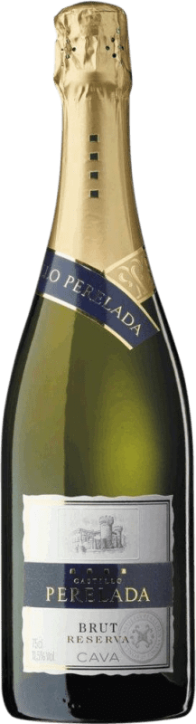 10,95 € 送料無料 | 白のスパークリングワイン Perelada & Chivite Brut — ブリュット レセルバ D.O. Cava