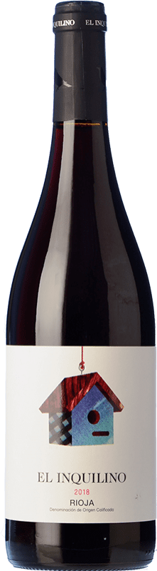 9,95 € Envío gratis | Vino tinto Viña Zorzal El Inquilino D.O.Ca. Rioja