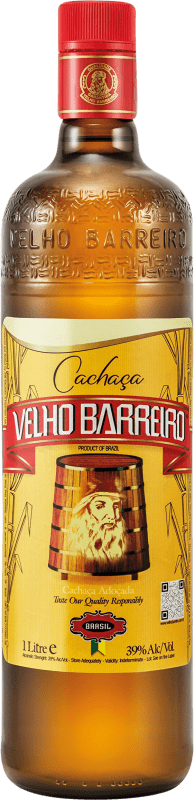 14,95 € | Cachaça Velho Barreiro Brésil 1 L