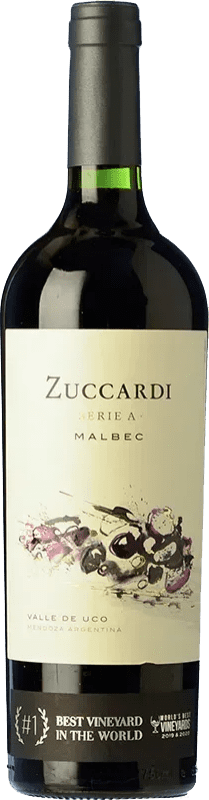 Бесплатная доставка | Красное вино Zuccardi Serie A I.G. Valle de Uco Мендоса Аргентина Malbec 75 cl