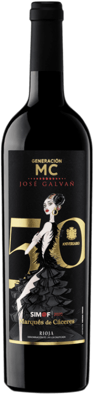 19,95 € | Red wine Marqués de Cáceres MC Edición Limitada Simof Aged D.O.Ca. Rioja The Rioja Spain Tempranillo Bottle 75 cl
