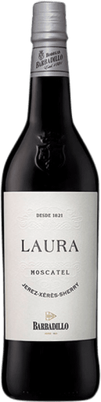 9,95 € Envio grátis | Vinho fortificado Barbadillo Laura D.O. Jerez-Xérès-Sherry Meia Garrafa 37 cl