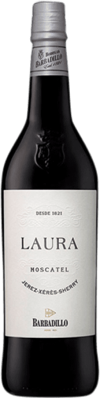 Spedizione Gratuita | Vino fortificato Barbadillo Laura D.O. Jerez-Xérès-Sherry Andalusia Spagna Moscato d'Alessandria Mezza Bottiglia 37 cl