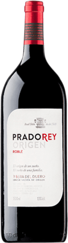 26,95 € Kostenloser Versand | Rotwein Ventosilla PradoRey Origen Eiche D.O. Ribera del Duero Jeroboam-Doppelmagnum Flasche 3 L