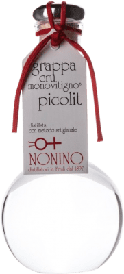 Aguardente Grappa Nonino Cru Monovitigno Picolit Garrafa Medium 50 cl