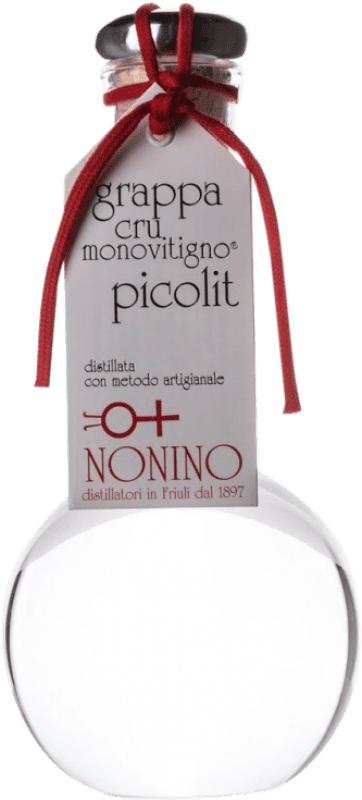 Envio grátis | Aguardente Grappa Nonino Cru Monovitigno Picolit Itália Garrafa Medium 50 cl