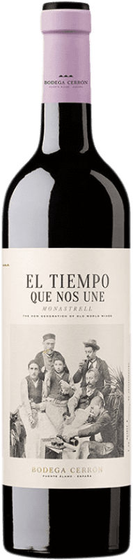 免费送货 | 红酒 Cerrón El Tiempo que nos une D.O. Jumilla 穆尔西亚地区 西班牙 Monastel de Rioja 75 cl