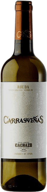 Free Shipping | White wine Félix Lorenzo Cachazo Carrasviñas D.O. Rueda Castilla y León Spain Verdejo 75 cl