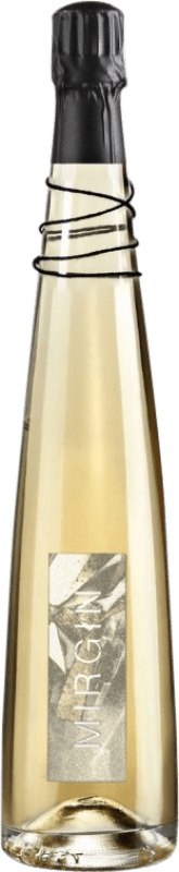 Kostenloser Versand | Weißer Sekt Privat Mirgin & Joyas. Majoral D.O. Cava Spanien Spätburgunder, Chardonnay, Pansa Blanca 75 cl