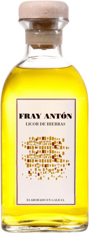 Envio grátis | Aguardente Orujo Nor-Iberica de Bebidas Fray Anton Hierbas Galiza Espanha 70 cl