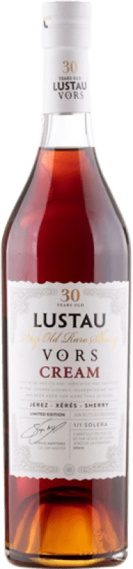 Бесплатная доставка | Крепленое вино Lustau Cream VORS D.O. Jerez-Xérès-Sherry Андалусия Испания Palomino Fino, Pedro Ximénez бутылка Medium 50 cl