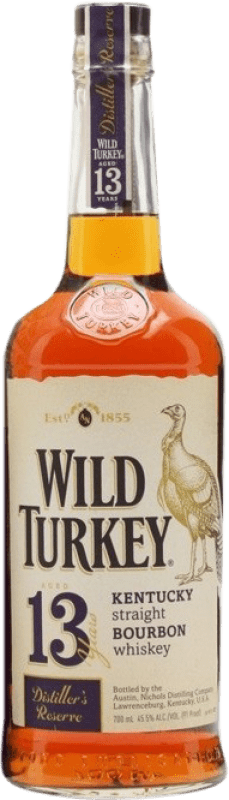 35,95 € | 波本威士忌 Wild Turkey 美国 13 岁 70 cl