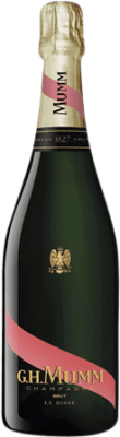 G.H. Mumm Cordon Rouge Rosé Champagne Garrafa Jéroboam-Duplo Magnum 3 L