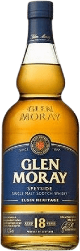 113,95 € Kostenloser Versand | Whiskey Single Malt Glen Moray 18 Jahre