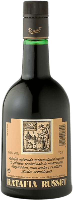 Free Shipping | Spirits Ratafia Russet Catalonia Spain One-Third Bottle 35 cl