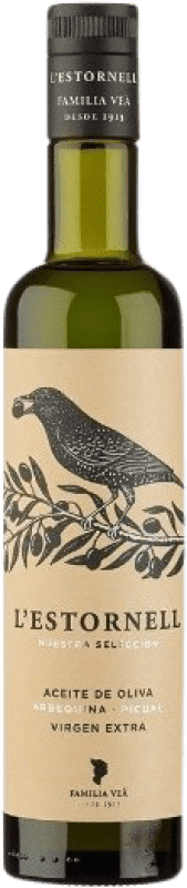 Envoi gratuit | Huile d'Olive L'Estornell HOVE Vierge Extra Catalogne Espagne Picual, Arbequina Bouteille Medium 50 cl