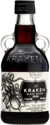 ラム Kraken Black Rum Spiced ミニチュアボトル 5 cl