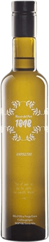 13,95 € Envío gratis | Aceite de Oliva Sant Josep Massís del Port 1898 Empeltre D.O. Terra Alta Botella Medium 50 cl