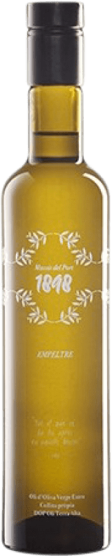 13,95 € Free Shipping | Olive Oil Sant Josep Massís del Port 1898 Empeltre D.O. Terra Alta Medium Bottle 50 cl