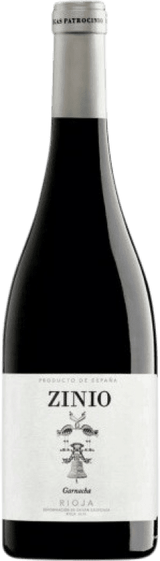 10,95 € Envio grátis | Vinho tinto Patrocinio Zinio D.O.Ca. Rioja