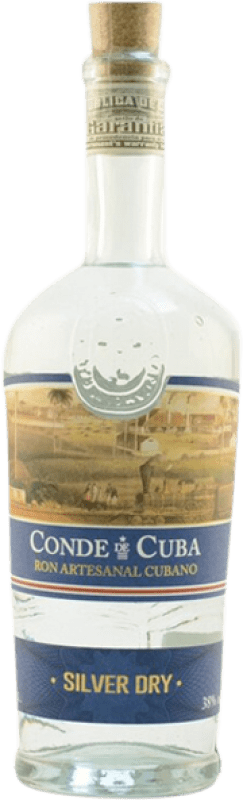 Kostenloser Versand | Rum Conde de Cuba Silver Kuba 70 cl