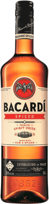 15,95 € | 朗姆酒 Bacardí Spiced 巴哈马 70 cl