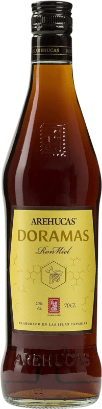 12,95 € Free Shipping | Rum Arehucas Doramas Ron Miel