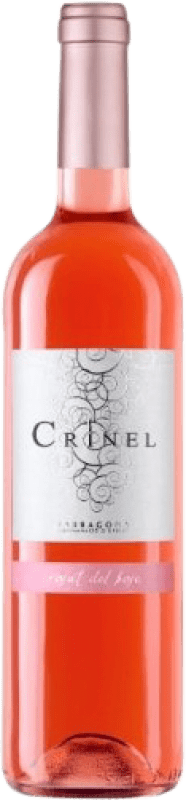 2,95 € Free Shipping | Rosé wine Padró Crinel Rosado D.O. Tarragona Catalonia Spain Tempranillo, Merlot Bottle 75 cl