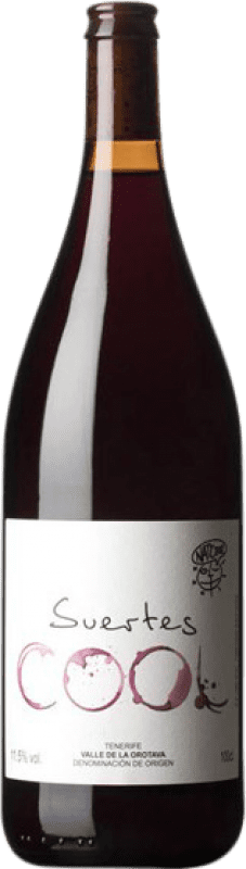 15,95 € | Red wine Suertes del Marqués Cool D.O. Valle de la Orotava Canary Islands Spain Listán Black Bottle 1 L