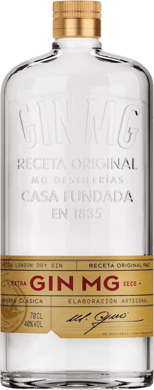 14,95 € | Gin MG Extra -Sec Catalogne Espagne 70 cl