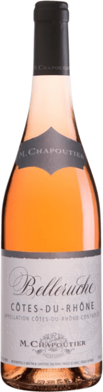 12,95 € | Rosé wine Michel Chapoutier Belleruche Rosé A.O.C. Côtes du Rhône Rhône France Syrah, Grenache Tintorera, Cinsault 75 cl