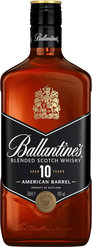 Whisky mélangé Ballantine's Light 20º 70 cl (Boîte de 3 unités) sur Smas  Productos