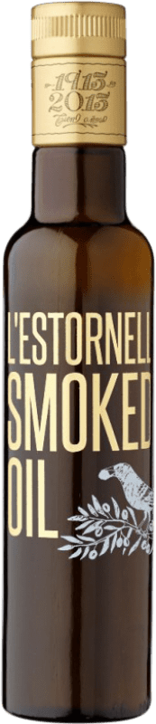 Kostenloser Versand | Olivenöl L'Estornell Smoked Katalonien Spanien Arbequina Kleine Flasche 25 cl