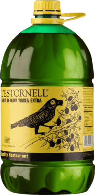 Huile d'Olive L'Estornell Quality Restaurant Picual et Arbequina Canette Spéciale 5 L