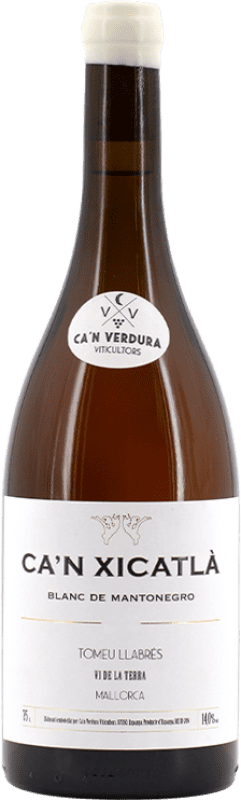 免费送货 | 白酒 Ca'n Verdura Can Xicatlá Blanc 岁 I.G.P. Vi de la Terra de Mallorca 马略卡 西班牙 Mantonegro 75 cl