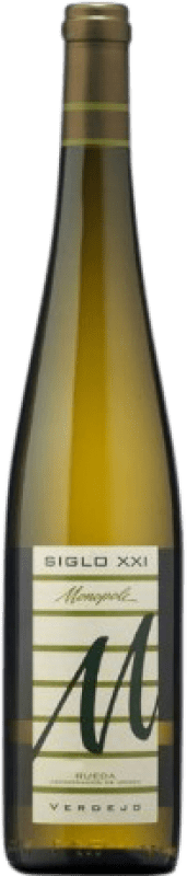 10,95 € Envío gratis | Vino blanco Norte de España - CVNE Monopole S. XXI D.O. Rueda