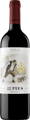 Locos por el Vino 22 Pies Tempranillo — Темпранильо Rioja Crianza — Крианса Бутылка Магнум 1,5 L