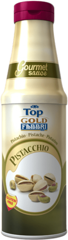 Envio grátis | Xarope para Cocktail Fabbri Topping Crema — Creme Itália 1 L Pistacchio — Pistácio