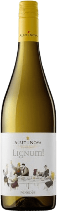 11,95 € | Vin blanc Albet i Noya Lignum Blanc D.O. Penedès Catalogne Espagne Xarel·lo, Chardonnay, Sauvignon Blanc 75 cl