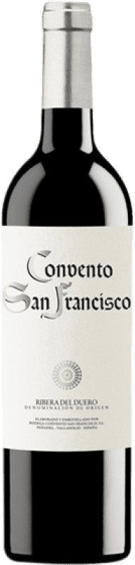 16,95 € | 红酒 Convento San Francisco D.O. Ribera del Duero 卡斯蒂利亚莱昂 西班牙 Tempranillo 75 cl