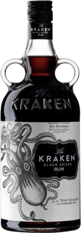 Spedizione Gratuita | Rum Kraken Black Rum Spiced Trinidad e Tobago 70 cl