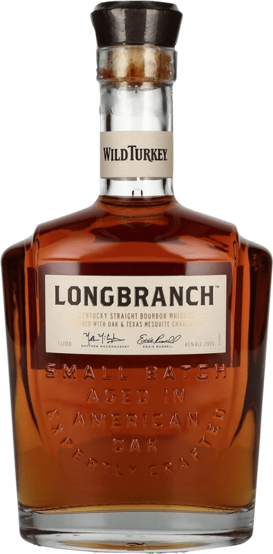 48,95 € | 波本威士忌 Wild Turkey Longbranch 美国 1 L