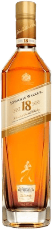 Envoi gratuit | Whisky Blend Johnnie Walker Ultimate Ecosse Royaume-Uni 18 Ans 1 L