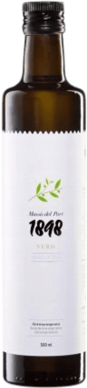 11,95 € Free Shipping | Olive Oil Sant Josep Massís del Port 1898 Verd D.O. Terra Alta Medium Bottle 50 cl