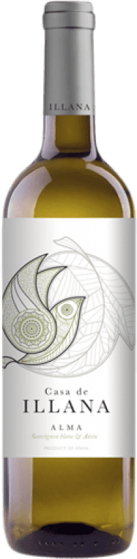 Free Shipping | White wine Casa de Illana Alma Aged Castilla la Mancha Spain Airén, Sauvignon White 75 cl